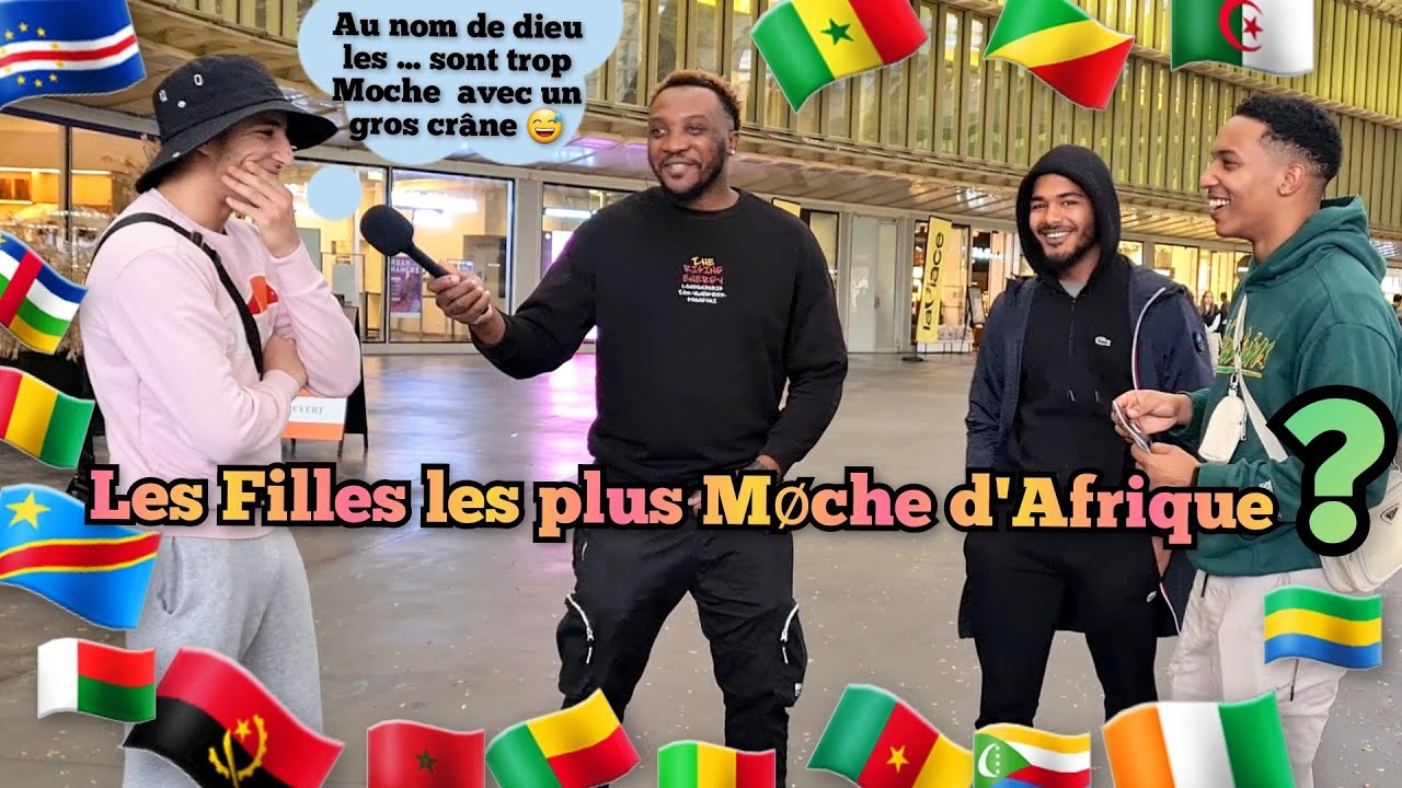De quel Nationalité sont les Femmes les Plus Møche D'Afrique ? 😱🌍  ( #microtrottoir )