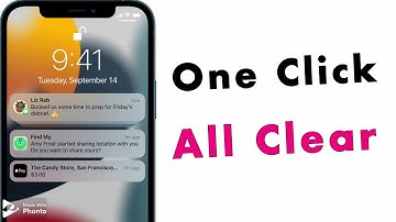 How to Clear All IPhone Notifications | Clear Notifications IPhone