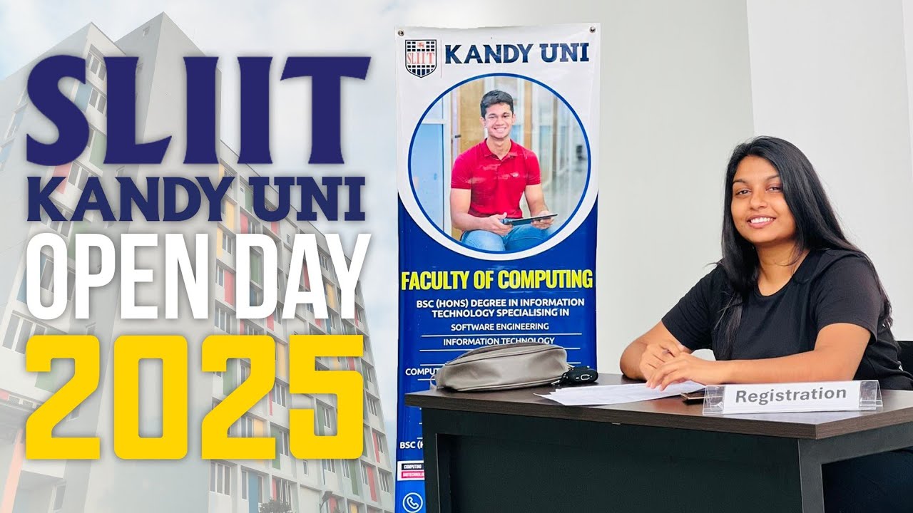 SLIIT එකේ තියෙන Degree programs මොනවද? 🧐 | SLIIT Open Day 2025 😍 | SLIIT Kandy Uni 🏫 | #sliit