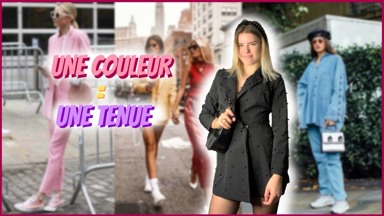 UNE COULEUR = UNE TENUE : TRY ON HAUL MONOCHROME