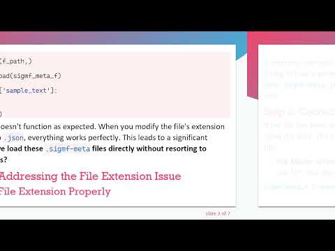 How to Load a .sigmf-meta File as JSON in Python