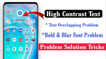 Bold and Outlined Font problem fixed in any Android Device | Realme Phone Ka Fonts Blur Ka Solution