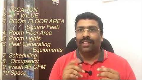 HAP Cooling Load Calculation hvac training English