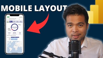 MOBILE LAYOUT VIEW for MOBILE OPTIMIZED EXPERIENCE // Beginners Guide to Power BI in 2024