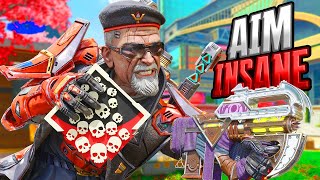 INSANE AIM Ballistic 24 KILLS and 4,800 Damage Apex Legends Gameplay Season 18