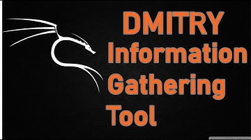 Dmitry - Information gathering tool