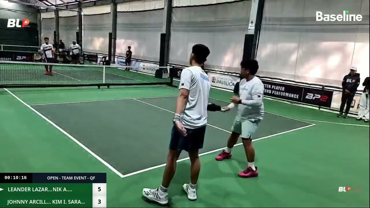 Baguio League Pickleball | Leander Lazaro/Nik Isagan vs. Johnny Arcilla/Kim Saraza
