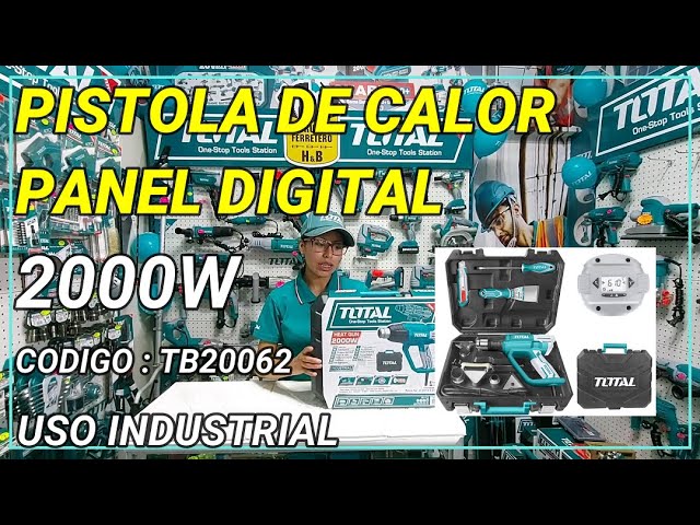 PISTOLA CALOR TOTAL UTB20036 110-120V 2000W – Total Tools