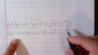 evaluating a function for variable inputs