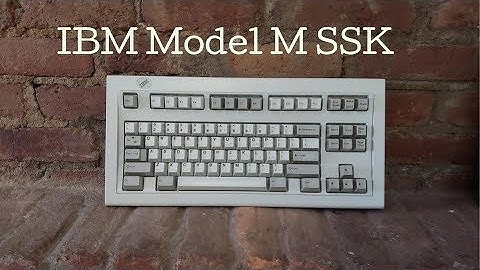 IBM Model M Space Saving Keyboard