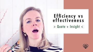 Effectiveness vs efficiency - thoughtful advice from Abraham Lincoln