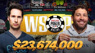 WSOP 2022 Main Event Poker FINAL TABLE