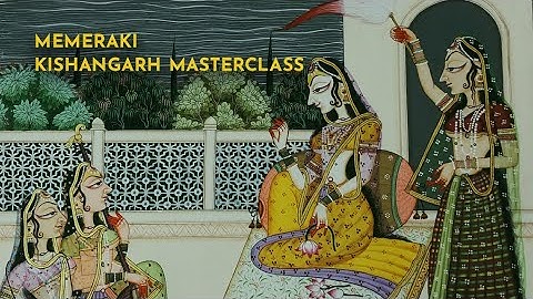 Kishangarh Art I Master Artist Shehzaad Ali Sherani I Beginner friendly I Learn Miniature Art