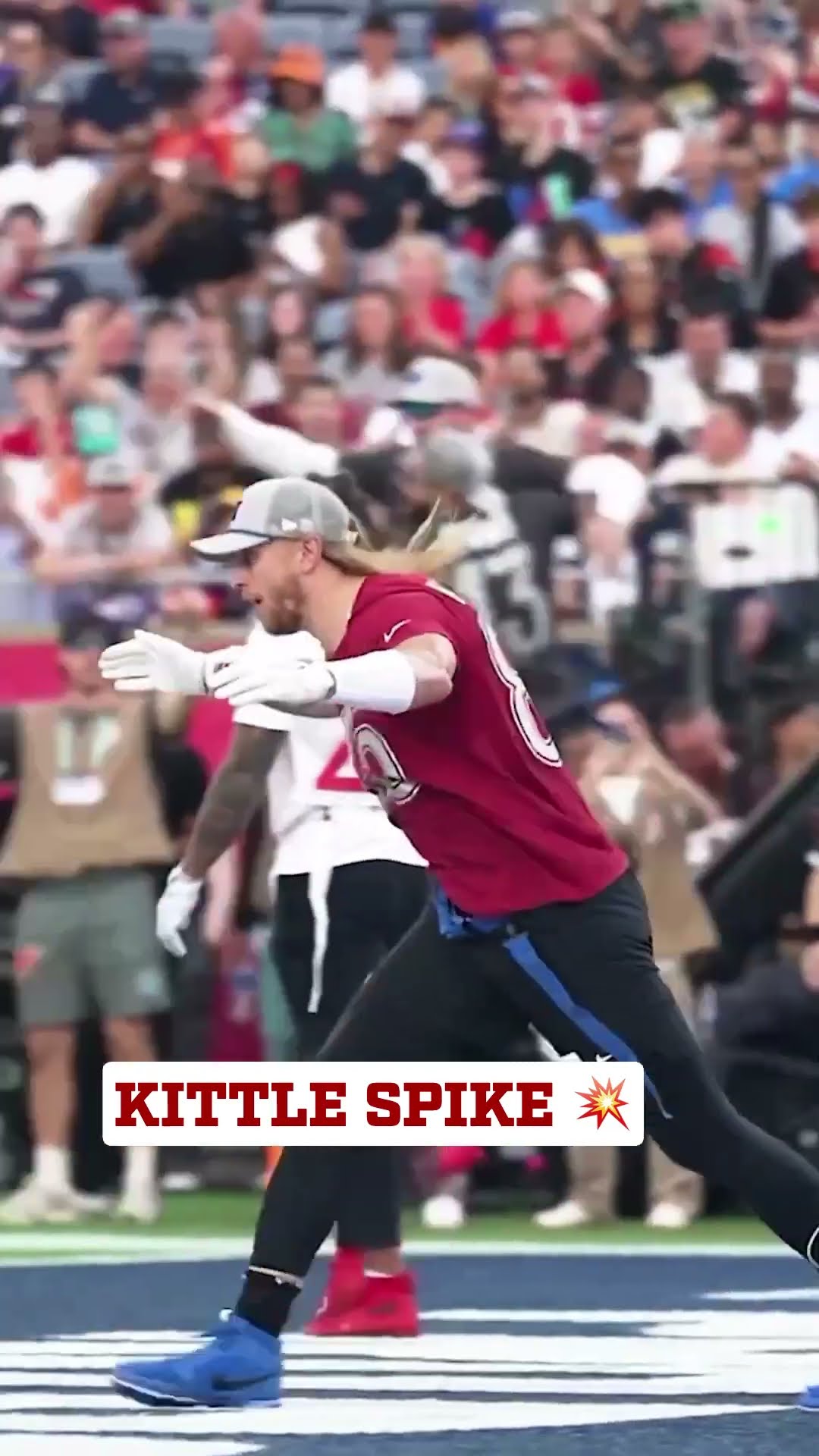 ?: #ProBowlGames on ESPN #georgekittle #nfl #49ers #spike