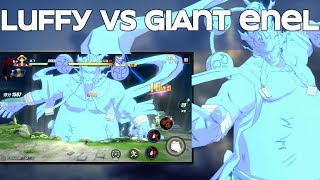 Luffy Fighting Giant GOD Enel | One Piece Fighting Path Gameplay 2023 screenshot 5