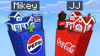 Famous JJ and Mikey: COCA COLA vs PEPSI Chunk Battle in Minecraft - Maizen Net Worth