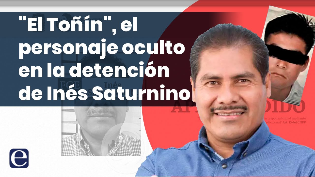 Inés Saturnino, detenido por proteger a 