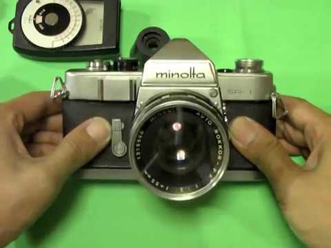 ミノルタ Sr 1の使い方 Minolta Sr 1 How To Use 1950s Single Lens Reflex Camera Youtube