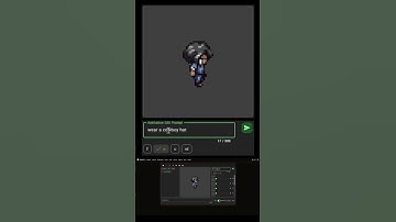 AI sprite animation edits #gamedev #pixelart #aiart