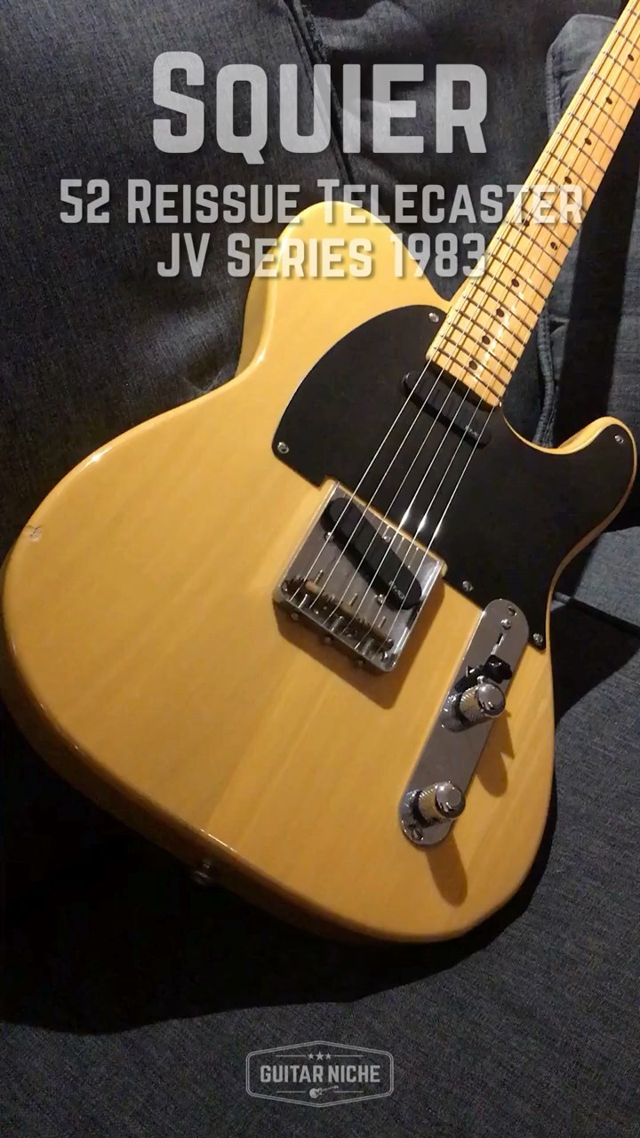 Squier Telecaster 52 Reissue JV Series 1983 #fender #squier