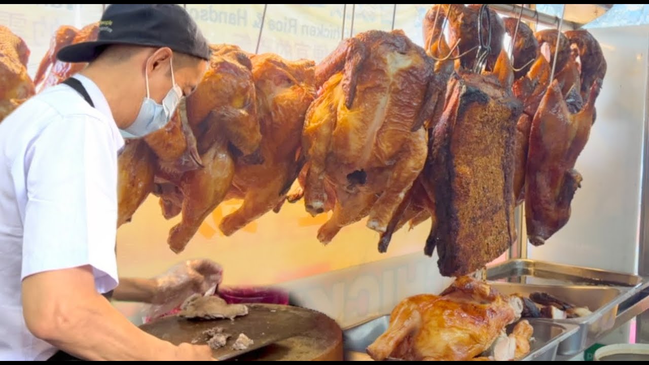 全马最便宜的烧腊饭，每碟只卖4.5令吉，老板说：多为社会做多点贡献，卖便宜也是可以！-Malaysia Street Food