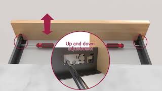 S90 double wall slim drawer box system installation instruction
