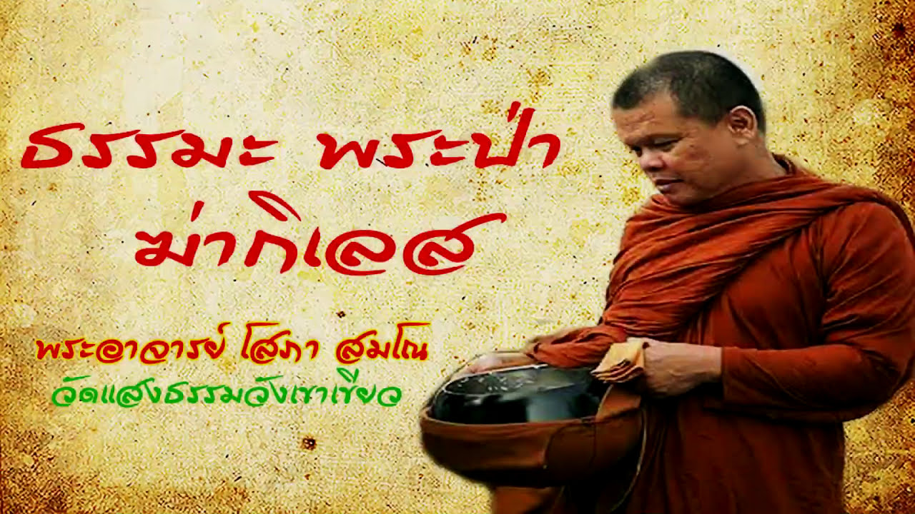 #ธรรมะพระป่า #กิเลส พระอาจารย์โสภา สมโณ