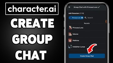 How To Create Group Chat On Character AI 2025 | Manage Multiple Conversations In Character AI