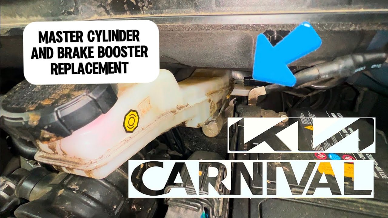 How to Replace Master Cylinder and Brake Booster on your KIA CARNIVAL 