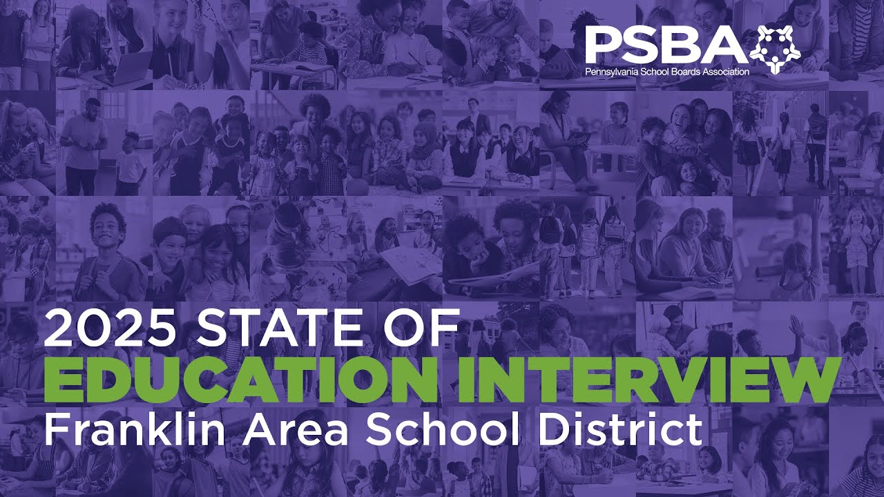 State of Education Interview Franklin Area School District YouTube
