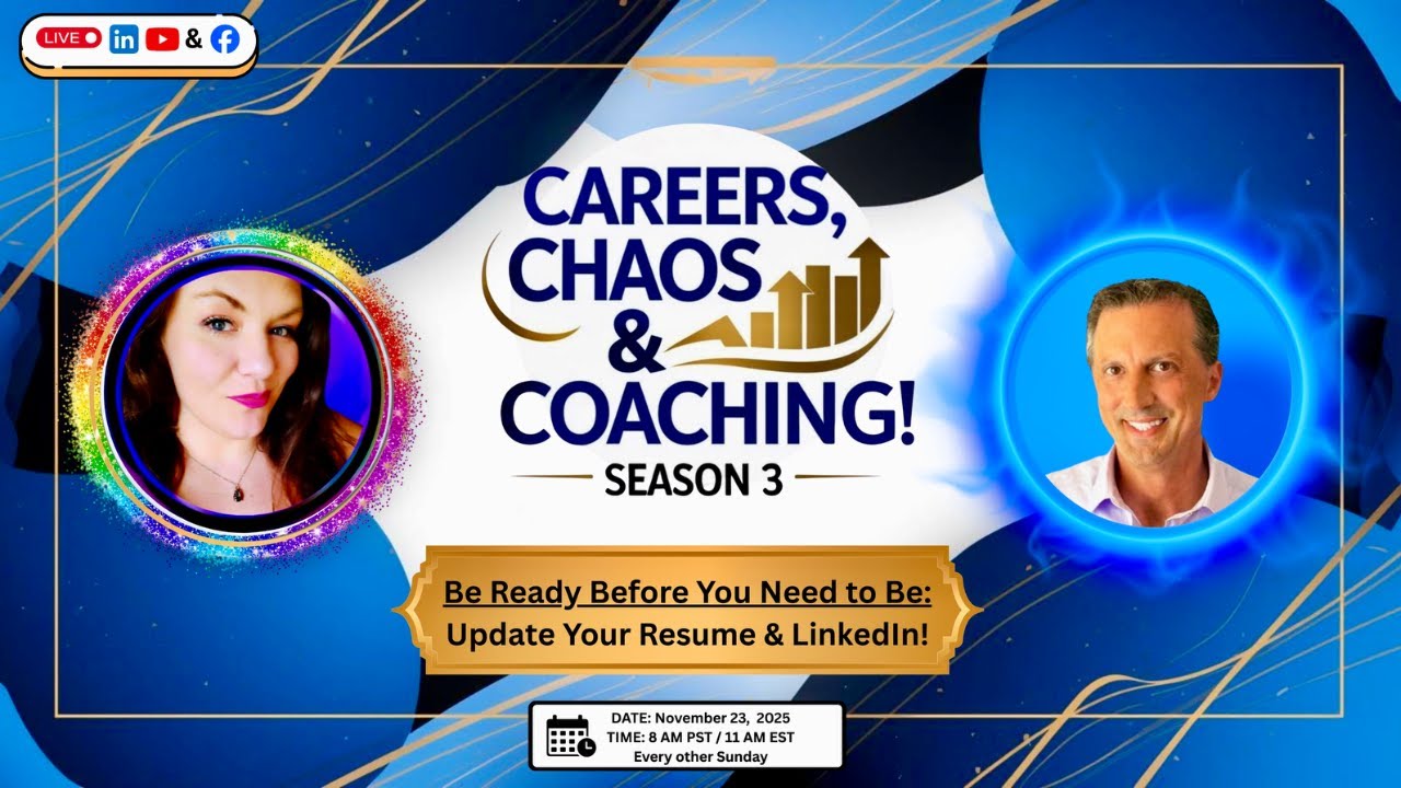 CCC - Be Ready Before You Need to Be: Update Your Resume & LinkedIn