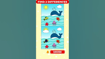 Brain Puzzle Game! #1248 #脳トレ #間違い探し #spotthedifference #findthedifference
