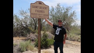Giant Figures In The Desert