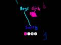 Boys Sorry vs Girls Sorry
