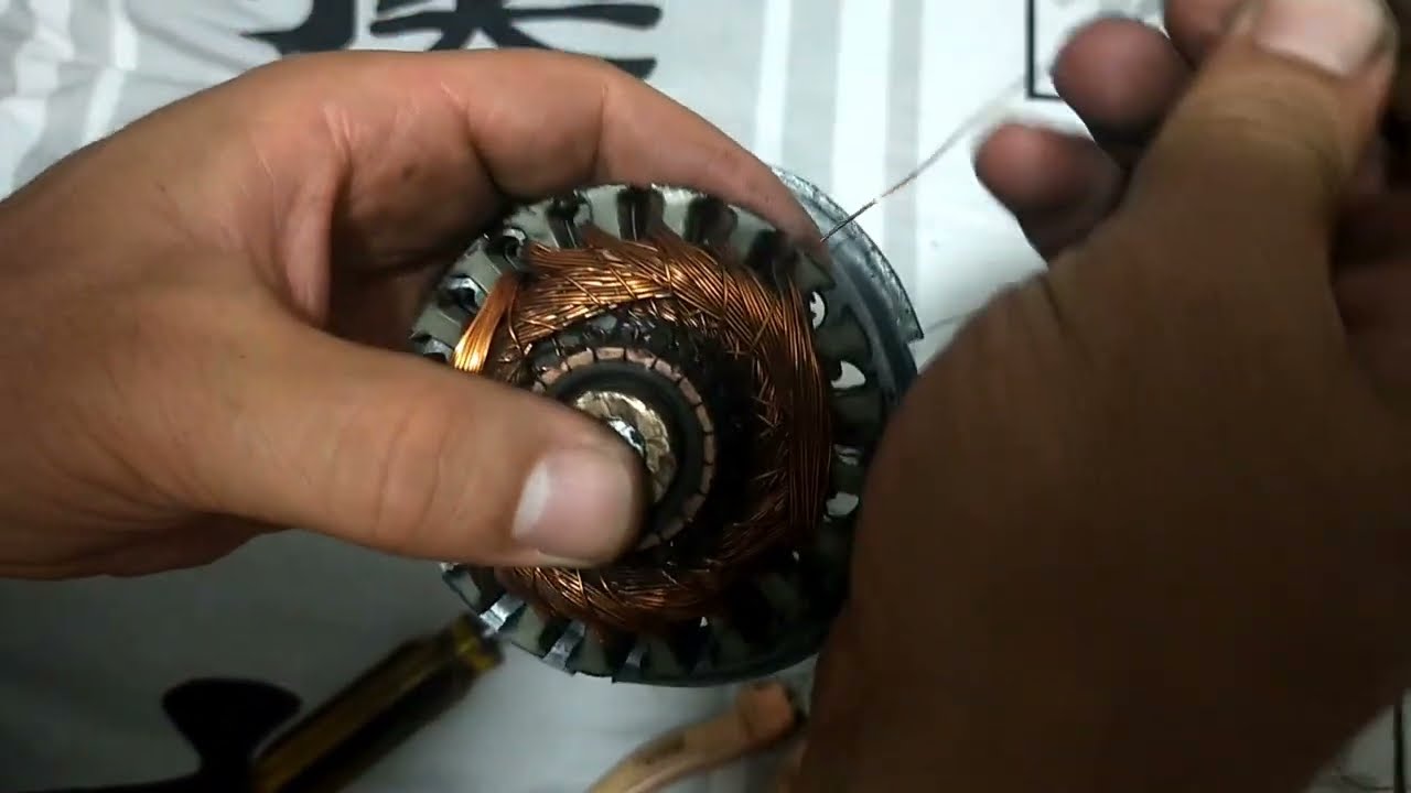 Bobinlerden bakır nasıl çıkarılır. 2