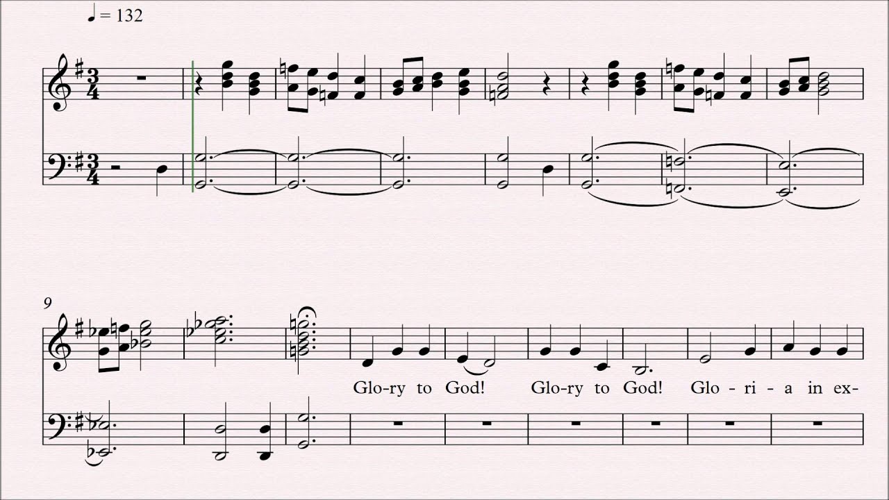 Glory to God (Papal Mass) - Alto