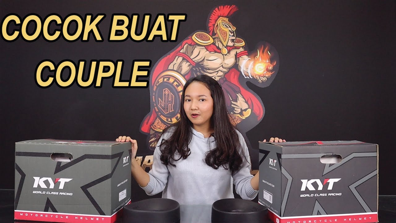 Unboxing Helm Couple Dari KYT Motif Jaume Masia YouTube