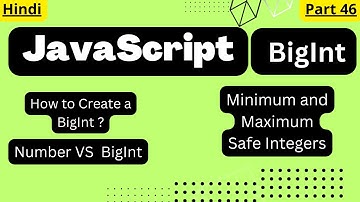 JavaScript BigInt data type@arvindprogramming