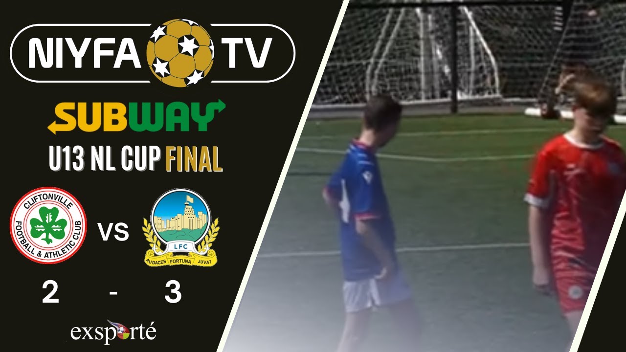 NIYFA TV LIVE - U13 National League Cup - Cliftonville FC v Linfield FC (10/05/2025)