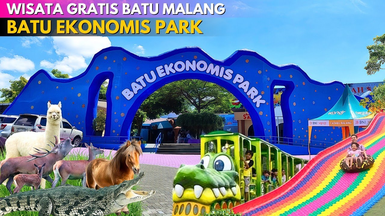 WISATA GRATIS BATU EKONOMIS PARK (BEP) BATU MALANG ‼ Banyak Wahana Seru ‼  Wisata Batu Terbaru