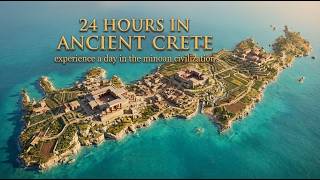 Ancient Minoan Crete | A Day in the Palace of Knossos (1600 BC AI Reconstruction)