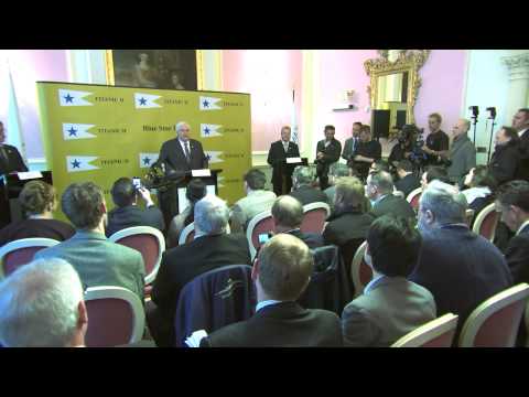 TITANIC II World Launch LONDON press conference Part 2 of 2