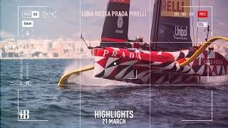 Luna Rossa Prada Pirelli Prototype Day 43 Summary