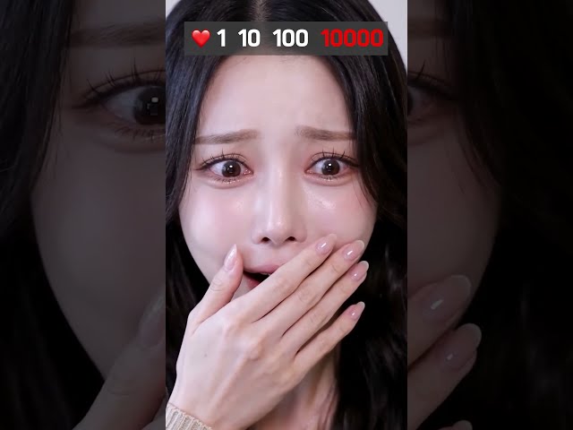 여캠 1, 100, 10000 챌린지❤️