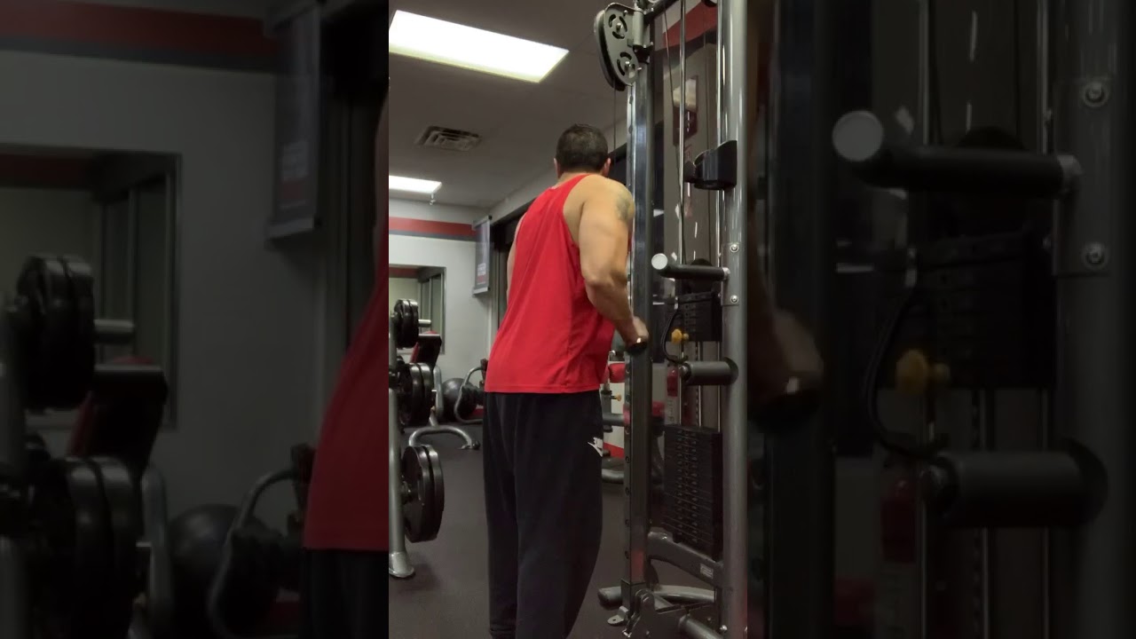 Close grip cable press YouTube