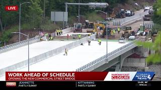 Parkway East is expected to reopen next week