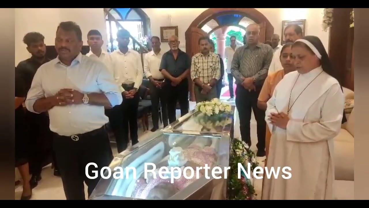 Goan Reporter: Electricity Minister Sudhin Dhavlikar visited MLA Michael Lobo's House 