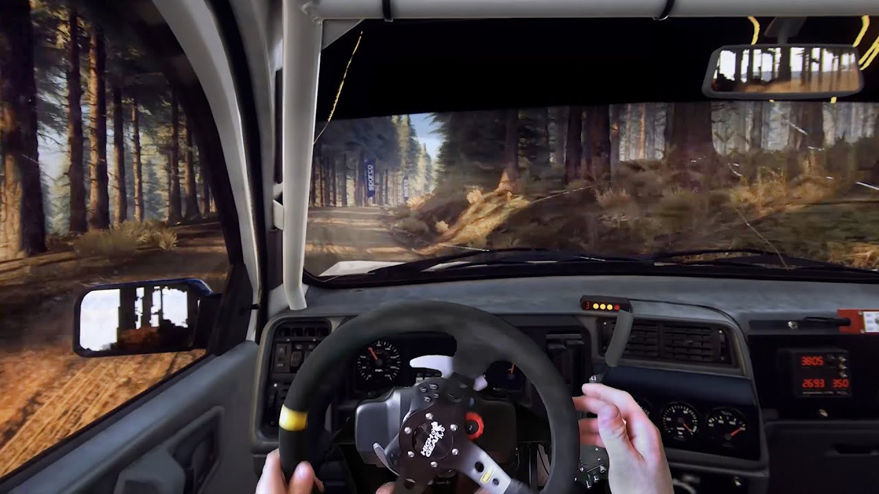 Crazy POV Rally Racing RWD Ford Sierra SNOW & DIRT YouTube