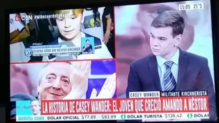 Casey Wander recuerda a Nstor Kirchner en C5N 27/1...