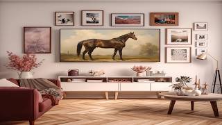 Horse Art for TV – Majestic Horse Gallery | 2 Hours 4K Frame TV Screensaver